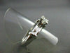 ESTATE .56CT DIAMOND 18KT WHITE GOLD SOLITAIRE ENGAGEMENT RING BEAUTIFUL! #4219
