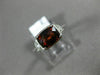 1.76CT DIAMOND & AAA GARNET 14KT WHITE GOLD 3D FILIGREE FRIENDSHIP PROMISE RING
