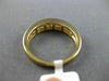 ESTATE 1.25CT PRINCESS DIAMOND 14KT YELLOW GOLD WEDDING ANNIVERSARY RING #22945