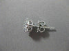 ESTATE LARGE 1.35CT DIAMOND 14K WHITE GOLD FLOWER CLUSTER EARRINGS STUNNING 2862