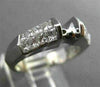 ESTATE 1.18CT DIAMOND 14KT W  PRINCESS INVISIBLE SEMI MOUNT ENGAGEMENT RING #430