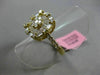 ESTATE 1.36CT ROUND & BAGUETTE DIAMOND 18KT YELLOW GOLD FRIENDSHIP PROMISE RING