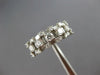 1.20CT DIAMOND 14K WHITE GOLD ROUND PRINCESS & BAGUETTE CLASSIC ANNIVERSARY RING