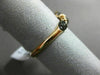 ESTATE 1.37CT ORANGE SAPPHIRE & RUBY 18KT ROSE GOLD 3D HAPPY BABY TIGER FUN RING
