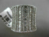 ESTATE EXTRA LARGE 2.13CT DIAMOND 14KT WHITE GOLD HANDCRAFTED ANNIVERSARY RING