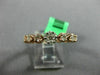 ESTATE 1.42CT DIAMOND 14KT WHITE & ROSE GOLD 3D FLOWER ETERNITY ANNIVERSARY RING