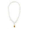 EXTRA LARGE 29.76CT WHITE & FANCY YELLOW DIAMOND 18KT 2 TONE GOLD 3D NECKLACE