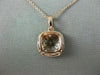 1.58CT DIAMOND & AAA MORGANITE 14KT ROSE GOLD 3D HALO FILIGREE MILGRAIN PENDANT