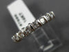 ESTATE 2.26CT ROUND DIAMOND 14KT WHITE GOLD 3D ETERNITY ANNIVERSARY RING #7686