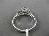 ESTATE 1.20CT DIAMOND 18KT WHITE GOLD 3D CLASSIC 3 STONE LUCIDA ENGAGEMENT RING