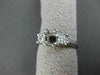 ESTATE .38CT DIAMOND 14KT WHITE GOLD 3D LUCIDA SEMI MOUNT ENGAGEMENT RING #15266