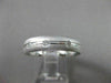 ESTATE WIDE 0.30CTW DIAMOND 14KT WHITE GOLD ETOILE MENS RING FASHIONABLE #15000