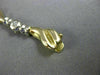 ESTATE .55CT DIAMOND 14KT WHITE YELLOW GOLD 3D CLASSIC BEZEL BRACELET #21829