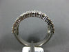 ESTATE WIDE 2.18CT DIAMOND 14K WHITE GOLD SEMI ETERNITY WEDDING ANNIVERSARY RING