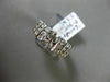 ESTATE WIDE DIAMOND .60CT DIAMOND 14KT WHITE GOLD 3D SEMI MOUNT ENGAGEMENT RING