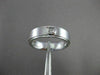 ESTATE WIDE 0.14CTW DIAMOND 14KT WHITE GOLD 4 STONE ETOLIE MENS RING #14553