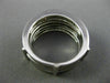 WIDE .50CT ROUND & BAGUETTE DIAMOND 14K WHITE GOLD STACKABLE 3 BAND INSERT RING