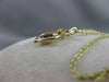 ESTATE 1CTW HANGING DIAMOND AMETHYST 14K GOLD OPEN BOW PENDANT + CHAIN #21Mx11MM