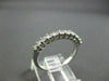 ESTATE .35CT DIAMOND 14KT WHITE GOLD 11 STONE ANNIVERSARY / WEDDING RING #1639