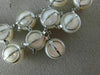 ESTATE .55CT DIAMOND & AAA PEARL 14KT WHITE GOLD 3D CLASSIC V SHAPE NECKLACE