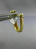 ANTIQUE .65CT DIAMOND 14KT TWO TONE GOLD HEART CLUSTER FILIGREE EARRINGS #11683