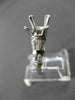 ESTATE .35CT DIAMOND 14K TWO TONE GOLD 6 PRONG SEMI MOUNT ENGAGEMENT RING #23412