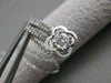 ANTIQUE .48CTW DIAMOND SOLITARE 14KT WHITE GOLD SLIDE PENDANT + CHAIN VVS #15021