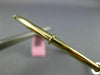 ESTATE .70CT DIAMOND 14KT WHITE & YELLOW GOLD 3D CIRCLE OF LIFE BANGLE BRACELET