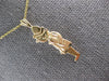 ESTATE 14KT YELLOW GOLD 3D CLASSIC HANDCRAFTED FUNNY CLOWN CHARM PENDANT #27417