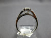 ESTATE .25CT DIAMOND 14KT WHITE GOLD PRINCESS INVISIBLE SQUARE ENGANGEMENT RING
