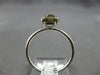 1.15CT CHOCOLATE FANCY DIAMOND 18KT WHITE GOLD SOLITAIRE HEXAGON ENGAGEMENT RING
