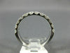 .86CT DIAMOND 14KT WHITE GOLD 3D 3mm SHARE PRONG SEMI ETERNITY ANNIVERSARY RING