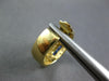 WIDE 1.19CT DIAMOND & AAA SAPPHIRE 18KT YELLOW GOLD 3D HUGGIE HANGING EARRINGS