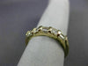 ESTATE .76CT PRINCESS & BAGUETTE DIAMOND 14KT YELLOW GOLD ANNIVERSARY RING #6893
