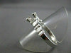 ESTATE 1.05CT DIAMOND 14KT WHITE GOLD PYRAMID SEMI MOUNT ENGAGEMENT RING #22419