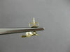 ESTATE AAA SOUTH SEA PEARL 14K YELLOW GOLD 3D DOUBLE ROW HANGING EARRINGS #26234