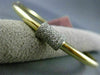 ESTATE .42CT DIAMOND 14KT WHITE & YELLOW GOLD SQUARE BOW CLASSIC BANGLE BRACELET