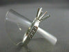 ESTATE .56CT DIAMOND 14KT WHITE GOLD BAGUETTE SEMI MOUNT ENGAGEMENT RING #3053