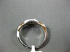 ESTATE .35CT DIAMOND 14K WHITE & ROSE GOLD 3D 2 STONE INFINITY LOVE PROMISE RING