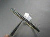 ANTIQUE 3MM .88CT DIAMOND 14KT BLACK & YELLOW GOLD BANGLE ONE OF A KIND AMAZING