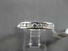 ESTATE 1.15CT ROUND DIAMOND 14KT WHITE GOLD CLASSIC CHANNEL ETERNITY RING 3.5mm