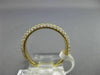 ESTATE .91CT DIAMOND 18KT YELLOW GOLD CLASSIC ETERNITY WEDDING ANNIVERSARY RING