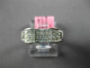 .75CT DIAMOND 18KT WHITE GOLD 3D PRINCESS & BAGUETTE INVISIBLE ANNIVERSARY RING