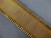 ANTIQUE WIDE & LONG 18KT ROSE GOLD CLASSIC WOVEN MESH HANDCRAFTED BRACELET #1556