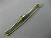 ANTIQUE LARGE .4CT OLD MINE DIAMOND 14K YELLOW GOLD FILIGREE VICTORIAN PIN 26164