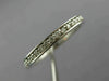 ESTATE .40CT ROUND DIAMOND 14KT WHITE GOLD 3D CHANNEL SET ETERNITY RING #22398