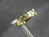 ESTATE .60CT DIAMOND 14KT YELLOW GOLD 3D SIX STONE ROUND ANNIVERSARY RING #5695