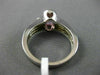 1.27CT DIAMOND & AAA PINK TOPAZ 14KT WHITE GOLD 3D SEMI FILIGREE ENGAGEMENT RING