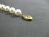 ESTATE 14KT YELLOW GOLD ONE STRAND NATURAL AAA SOUTH SEA PEARL BRACELET #19608