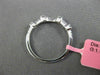 ESTATE .44CT DIAMOND 18K WHITE GOLD SEMI ETERNITY SEMI MOUNT ENGAGEMENT RING SET